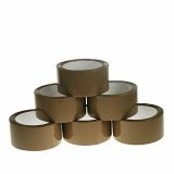 Value Brown Sealing Tape 48mm x 66m - 6 Pack - £3.18
